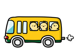 take a busのイラスト